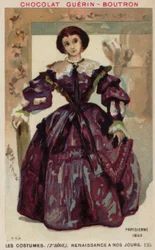 Mode parisienne, 1853