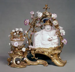Parfumeur (Cassolette) 1745-49 (porcelaine chinoise, porcelaine tendre et or moulu)