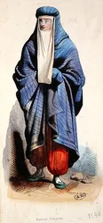 Femme persane, vers 1840