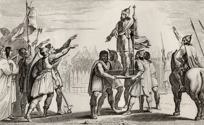 Pharamond, roi légendaire de France, de 