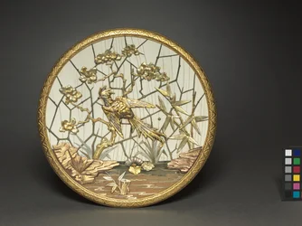 Plaque, fabriquée par Firm of Veuve Ferdinand Duvinage, vendue par Alphonse Giroux, c.1880