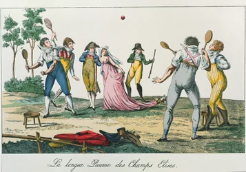 Jouer au tennis