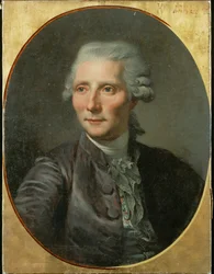 Poète Pierre Augustin Caron de Beaumarchais Portrait d