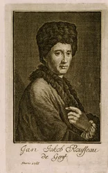 Portrait de Jean Jacques Rousseau