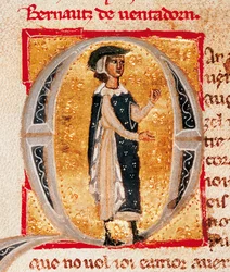 Portrait de Bernart de Ventadorn