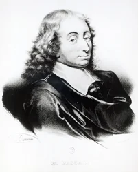 Portrait de Blaise Pascal (1623-62) gravé par François Séraphin Delpech (1778-1825)