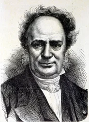 Portrait de Charles Frédéric Kuhlmann (1803 - 1881) - dans "Album de la Science; savants illustres; Grandes découvertes" 1896.
