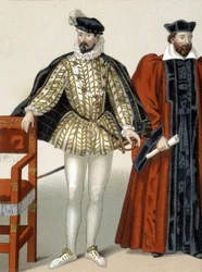 Portrait de Charles IX portant le collier de l