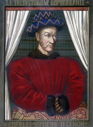 Portrait de Charles VII (1403 - 1461), Roi de France