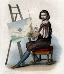 Portrait de Claude Gellee dit Le Lorrain (1600-1682)