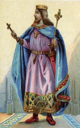 Portrait de Clovis, roi des Francs de 481 à 511