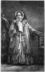 Portrait de la Comtesse Dash (Anne Gabrielle de Cisternes de Cutiras, Vicomtesse de Poilloue de Saint Mars)