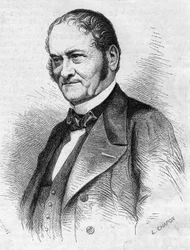 Portrait du Dr Jules Cabarrus, médecin français. Gravure dans "Le Monde Illustré" n°685 du 28 mai 1870