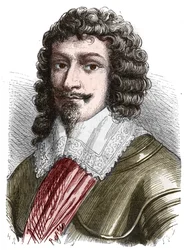 Portrait du duc Henri II de Montmorency (1595-1632). Gravure de la fin du XIXe siècle