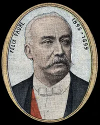 Portrait de Félix Faure, industriel et homme politique, Président de la République