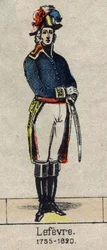 Portrait de François Joseph Lefebvre (1755-1820) duc de Dantzig et de l