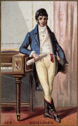 Portrait de François Adrien Boieldieu (1775-1834), compositeur français.