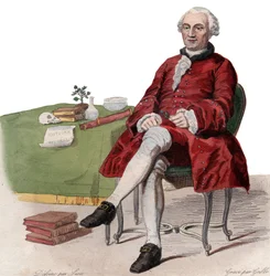 Portrait de Georges Louis Leclerc, comte de Buffon (1707-1788), naturaliste français