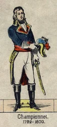 Portrait de Jean Étienne Championet, général français (1762-1800). Image d