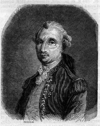 Portrait de Johann Friedrich Blumenbach (1752-1840), anthropologue et biologiste allemand. Gravure de 1852