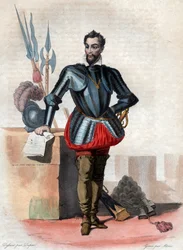 Portrait de Louis Ier de Bourbon, prince de Condé (1530-1569)