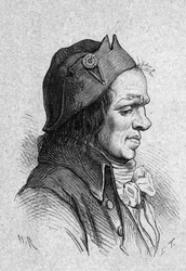 Portrait de Louis Jean Joseph Léonard Bourdon de La Crosnière (1754-1807) élu député du Loiret à la Convention et principal directeur des hôpitaux militaires