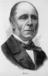 Portrait de Martel (homme politique - sous Thiers) - dans « L