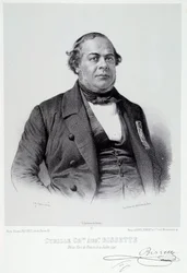 Portrait du politicien martiniquais Cyrille Charles Auguste Bissette (1795-1858), grand partisan de l