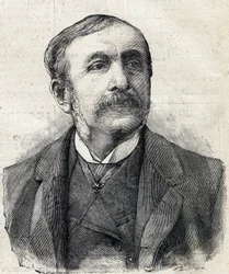 Portrait de Paul, comte de Rémusat (1831-1897) journaliste et écrivain français