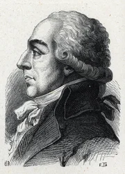 Portrait de Pierre Louis Roederer (1754-1835) avocat et homme politique français. Gravure de 1889. Collection privée