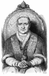 Portrait du Pape Grégoire XVI (Bartolomeo Alberto Cappellari)