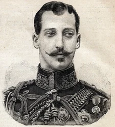 Portrait du prince Albert Victor (1864-1892), duc de Clarence et Avondale, et petit-fils de la reine Victoria d