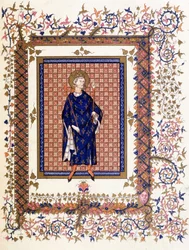 Portrait de Saint Louis - d