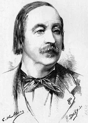 Portrait de Monsieur Félix Le Couppey (1811-1887), professeur de solfège français.