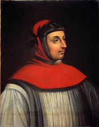 Portrait du poète Francesco Petrarca dit Pétrarque