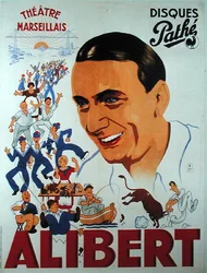 Affiche publicitaire pour une performance d
