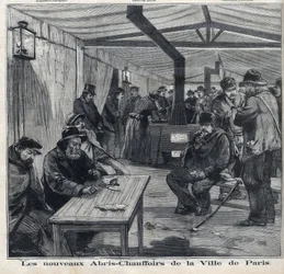 Précarité dans la capitale : Les nouveaux abris chauffants dans la ville de Paris où les pauvres viennent se réchauffer, dans "Le Petit Parisien"