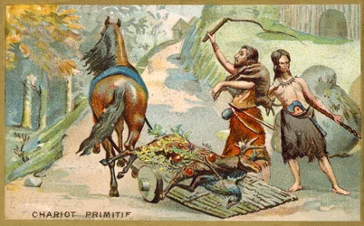 Chariot primitif