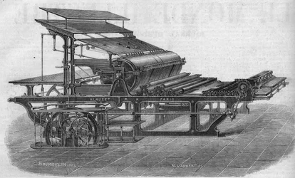 Machine typographique par M. Alauzet