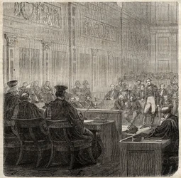 Procès par la Cour royale de Poitiers du général Jean Baptiste Breton dit Berton en 1822