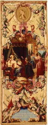 Tapisserie des Gobelins de la Régence avec l