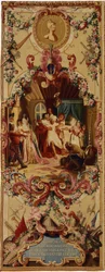 Tapisserie de la Régence avec l