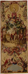 Tapisserie des Gobelins de la Régence avec l