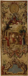 Tapisserie des Gobelins Régence avec l