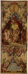 Tapisserie des Gobelins de la Régence avec l