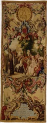 Tapisserie des Gobelins de la Régence avec l