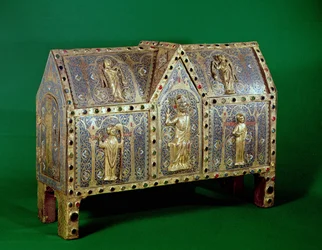 Coffre reliquaire de Saint Calminius, Limoges