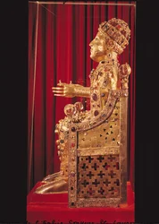 Statue reliquaire de Sainte Foy, vers 980
