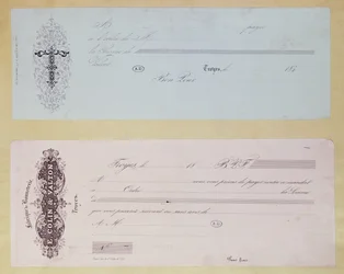 Demandes de paiement, émises à Troyes dans les années 1840
