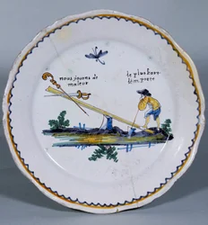 Assiette révolutionnaire